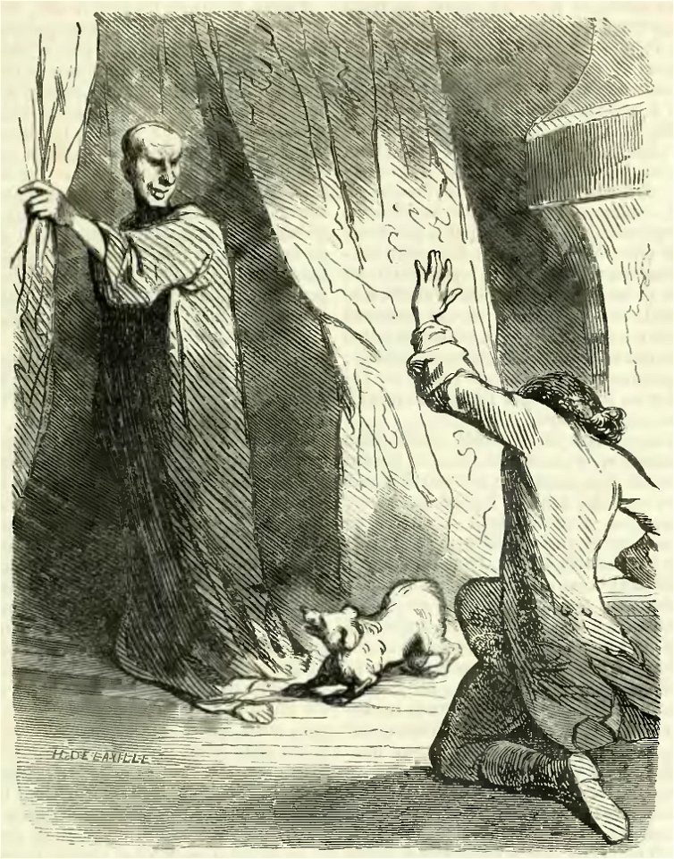 Sand - Œuvres illustrées de George Sand, vol 2, 1852 (page 79 crop)