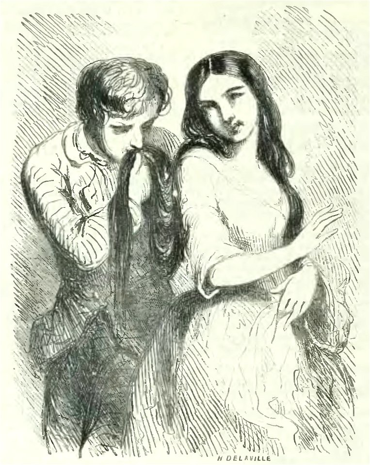 Sand - Œuvres illustrées de George Sand, vol 1, 1852 (page 78 crop)