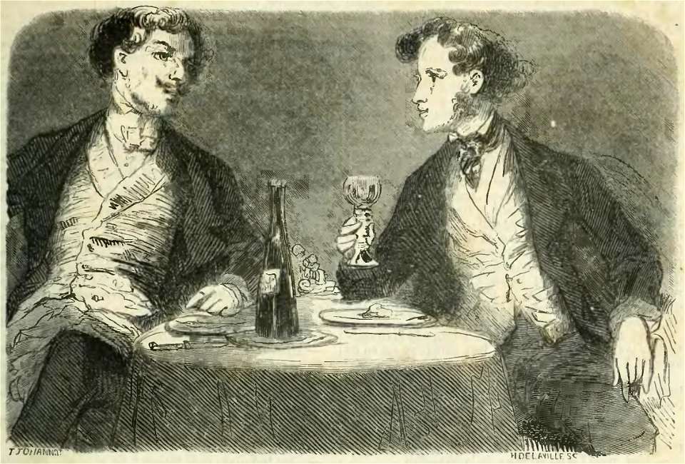 Sand - Œuvres illustrées de George Sand, vol 2, 1852 (page 103 crop)