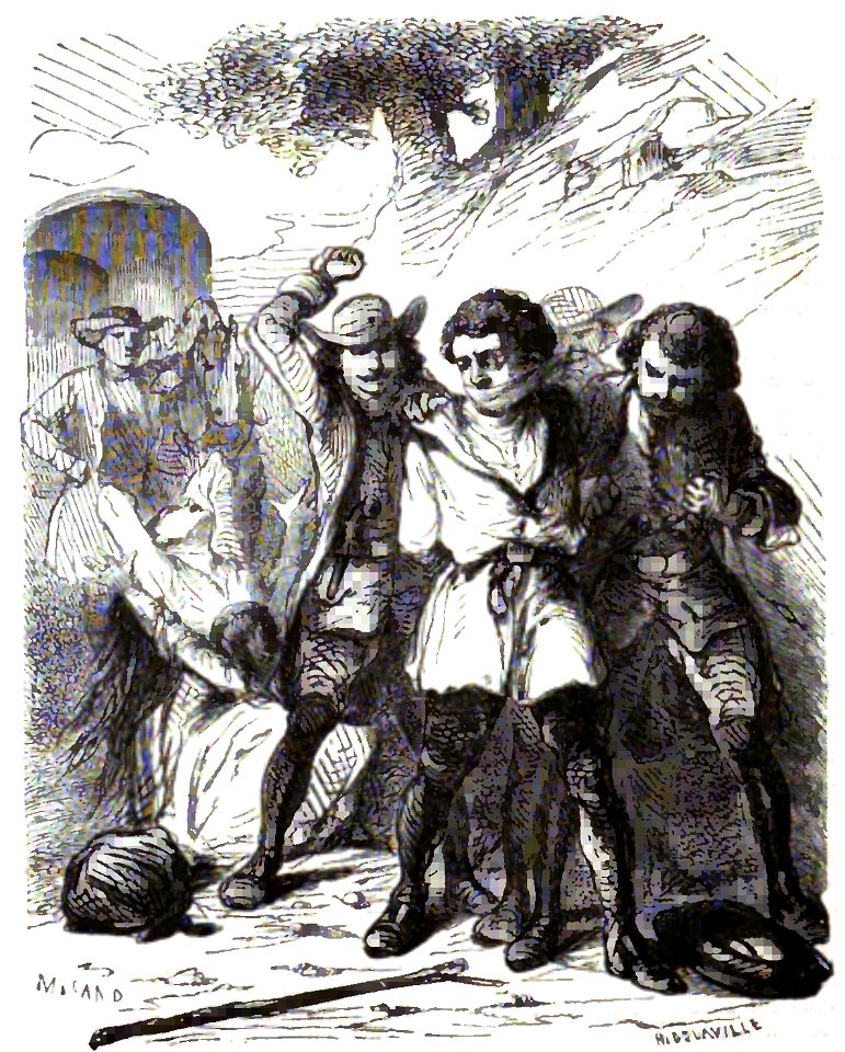 Sand - Œuvres illustrées de George Sand, vol 8, 1855 (page 204 crop)