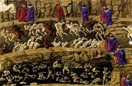 Sandro Botticelli - Inferno, Canto XVIII - WGA02854