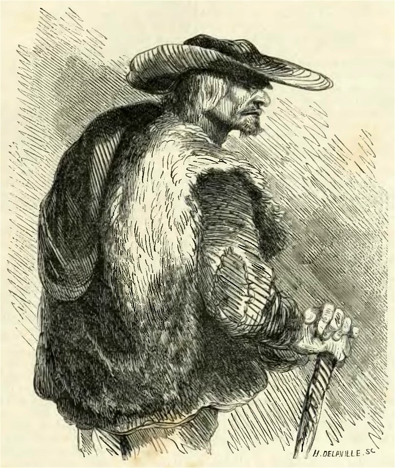 Sand - Œuvres illustrées de George Sand, vol 2, 1852 (page 199 crop)