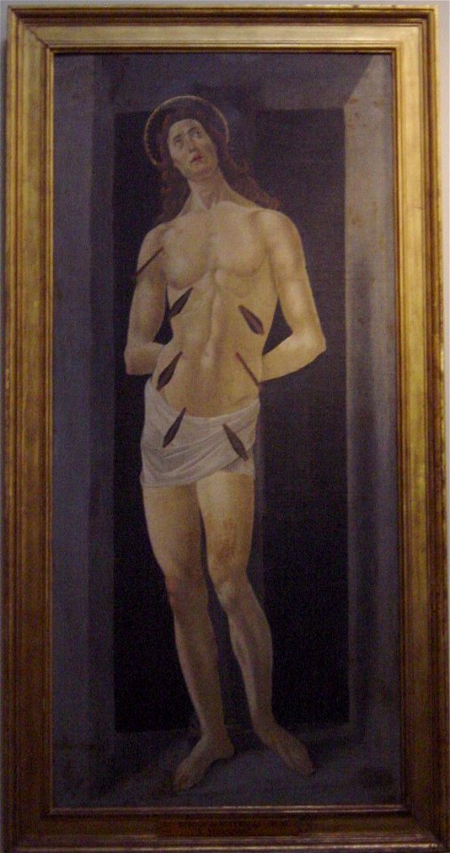 Sandro Botticelli (scuola) - Saint Sebastian