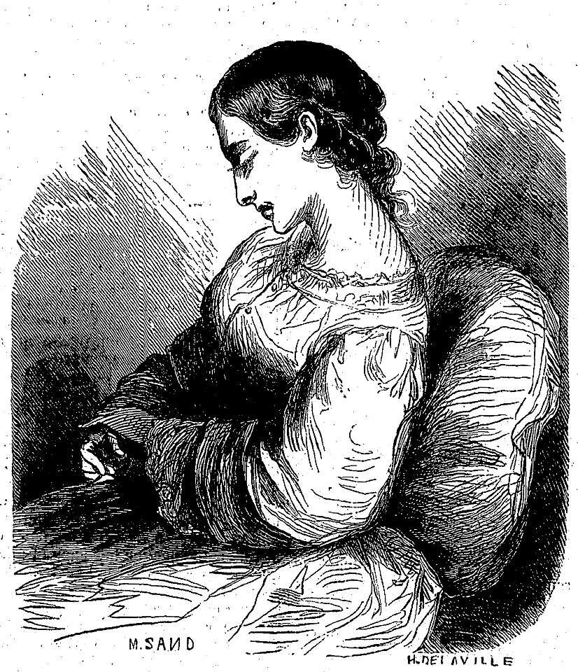 Sand - Œuvres illustrées de George Sand, 1853 (page 229 crop)