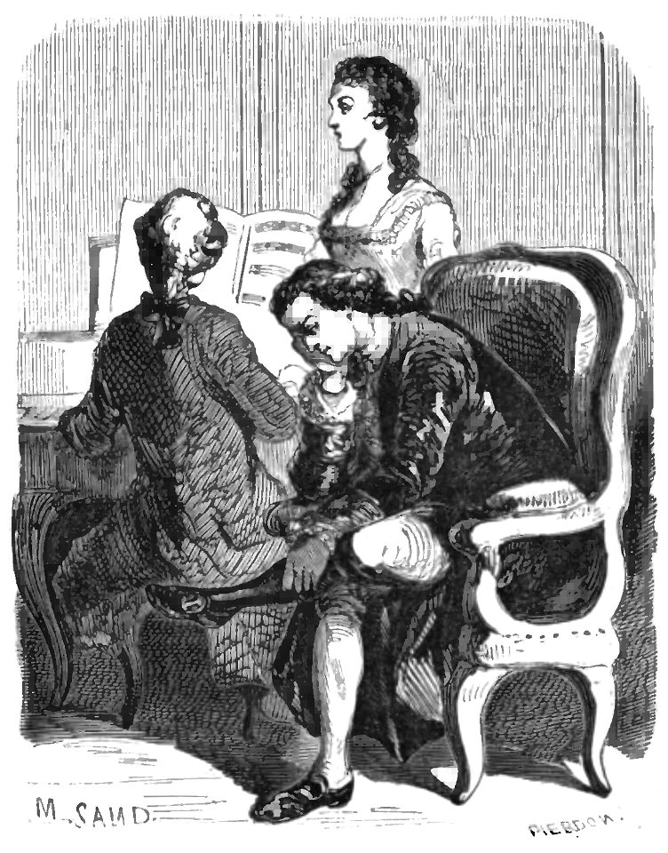 Sand - Œuvres illustrées de George Sand, vol 8, 1855 (page 245 crop)