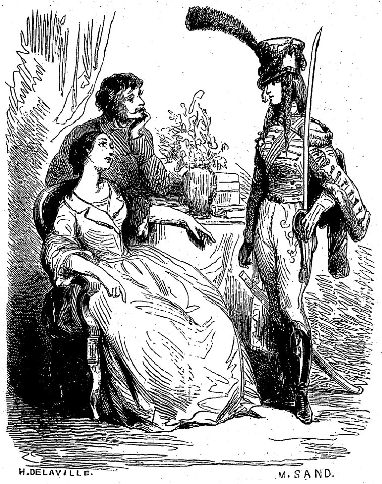 Sand - Œuvres illustrées de George Sand, 1853 (page 254 crop)