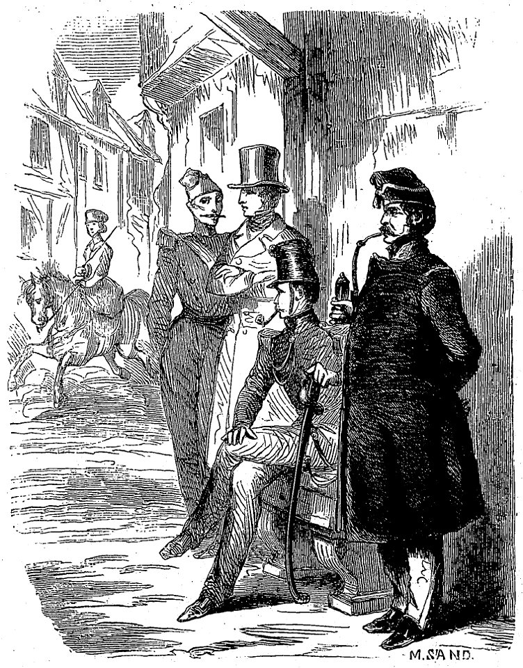 Sand - Œuvres illustrées de George Sand, 1853 (page 286 crop)