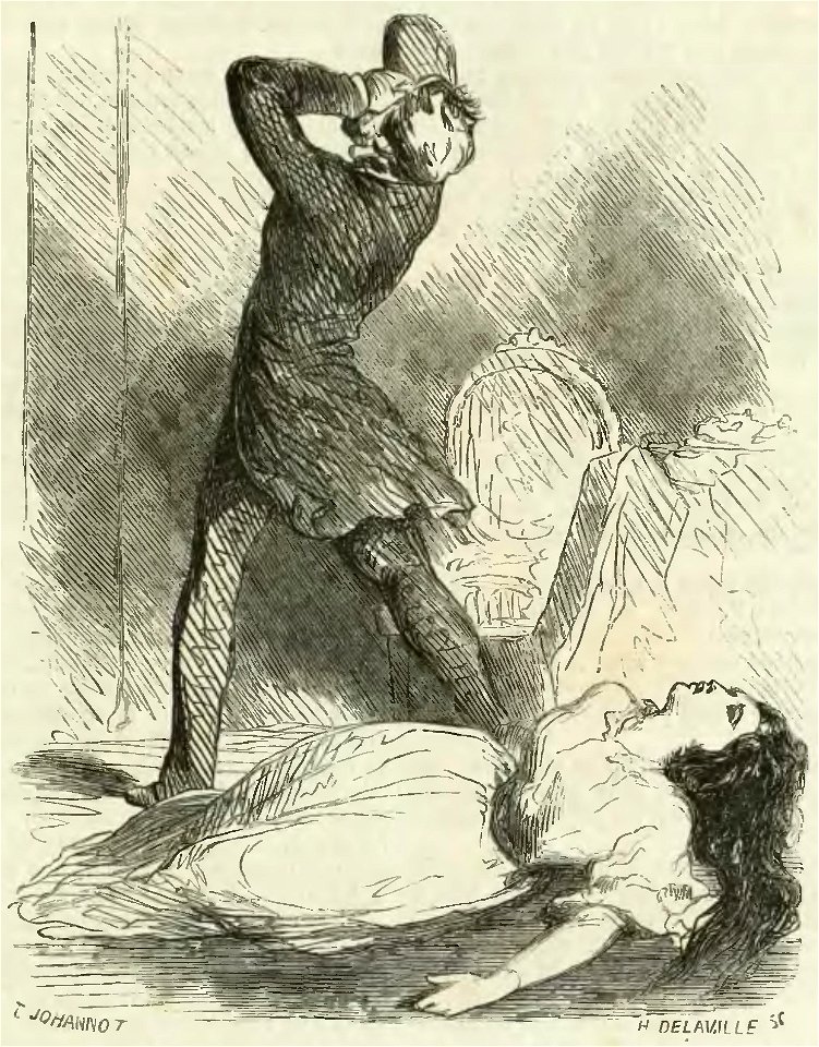 Sand - Œuvres illustrées de George Sand, vol 2, 1852 (page 327 crop)