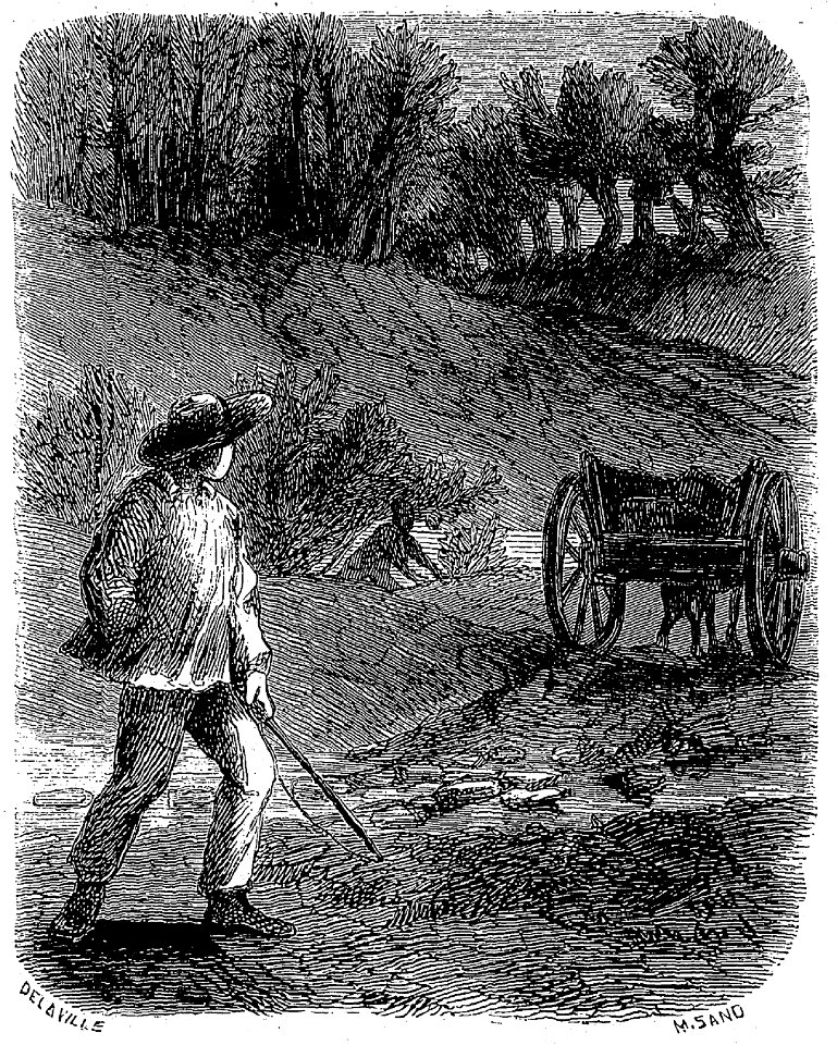 Sand - Œuvres illustrées de George Sand, vol 4, 1853 (page 44 crop)