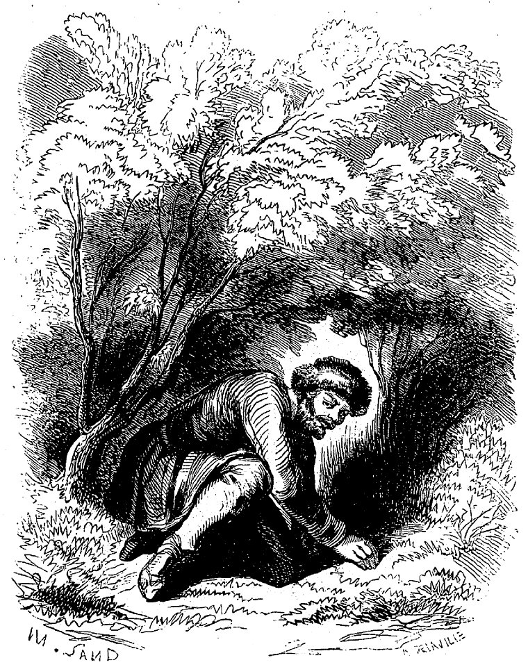 Sand - Œuvres illustrées de George Sand, vol 9, 1856 (page 135 crop)
