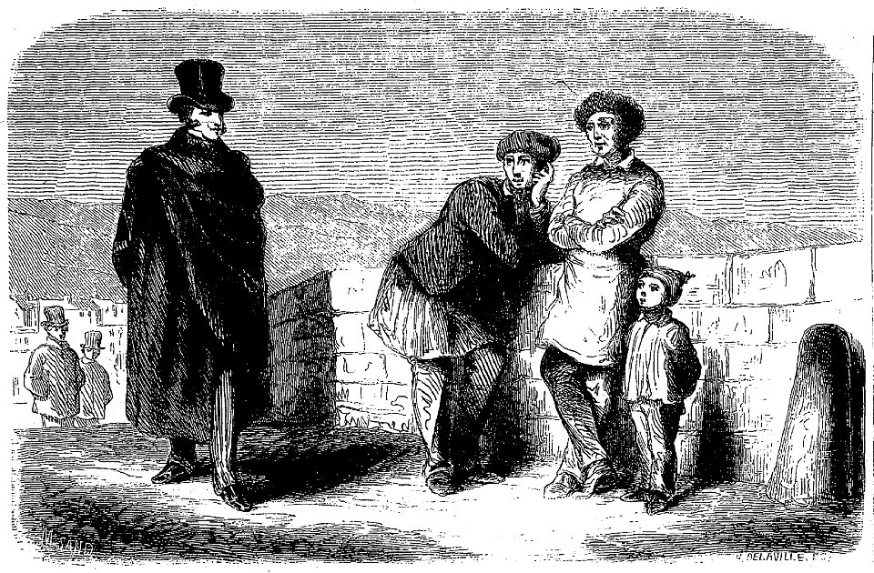 Sand - Œuvres illustrées de George Sand, vol 4, 1853 (page 105 crop)