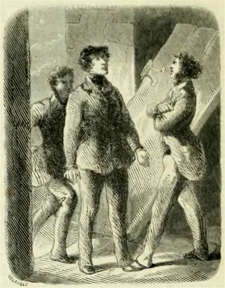 Sand - Œuvres illustrées de George Sand, vol 2, 1852 (page 206 crop)