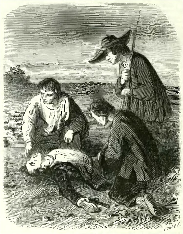 Sand - Œuvres illustrées de George Sand, vol 1, 1852 (page 230 crop)
