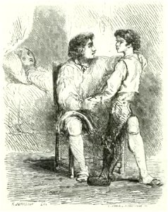 Sand - Œuvres illustrées de George Sand, 1855 (page 42 crop)