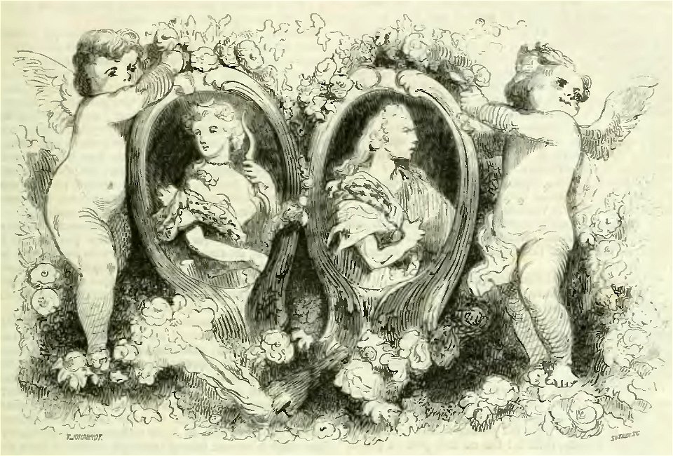 Sand - Œuvres illustrées de George Sand, vol 1, 1852 (page 237 crop)