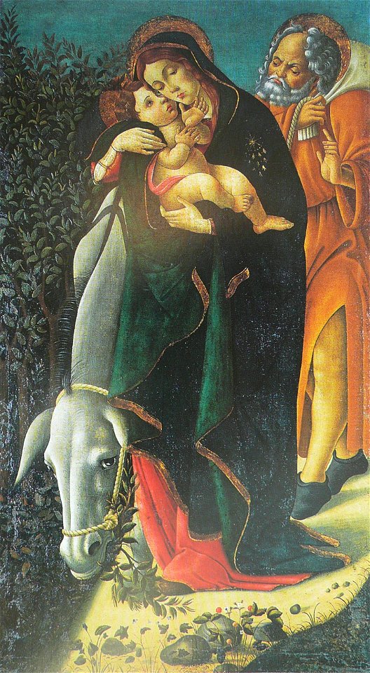 Sandro Botticelli - Fuite en Egypte