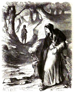 Sand - Œuvres illustrées de George Sand, vol 8, 1855 (page 116 crop)