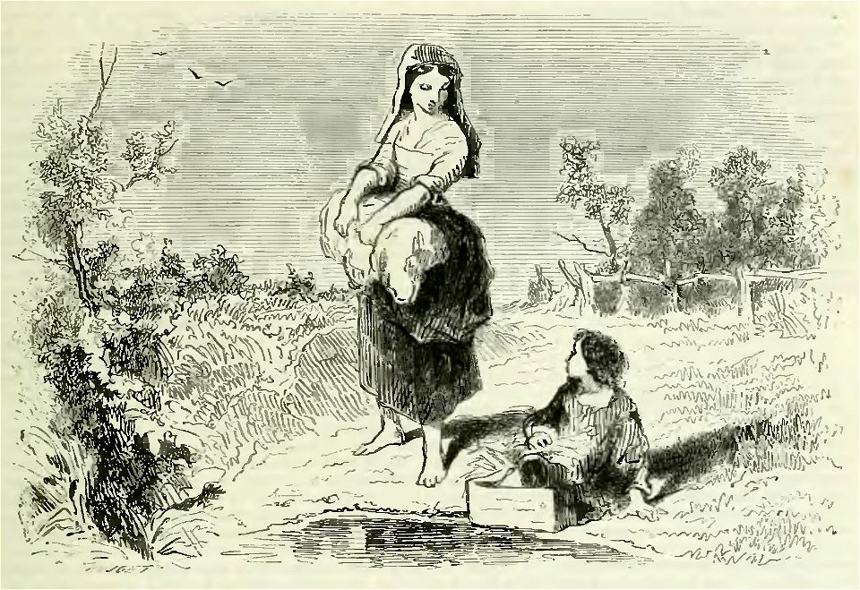 Sand - Œuvres illustrées de George Sand, vol 1, 1852 (page 247 crop)