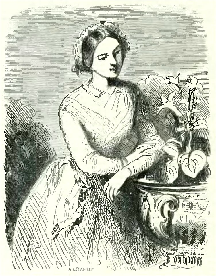 Sand - Œuvres illustrées de George Sand, vol 1, 1852 (page 54 crop)
