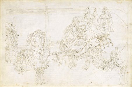 Sandro Botticelli - Drawings for Dante´s Divine Comedy (Purgatorio 31) - Google Art Project
