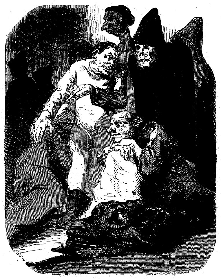 Sand - Œuvres illustrées de George Sand, vol 9, 1856 (page 287 crop)