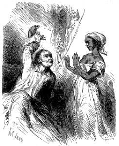 Sand - Œuvres illustrées de George Sand, vol 4, 1853 (page 156 crop)
