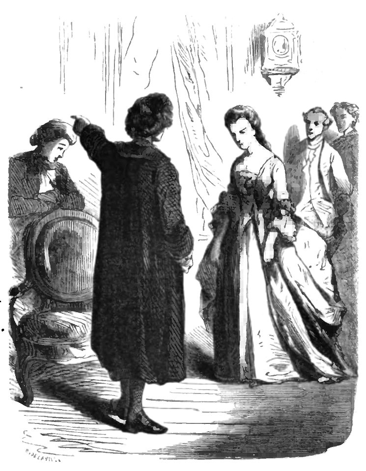 Sand - Œuvres illustrées de George Sand, vol 8, 1855 (page 261 crop)