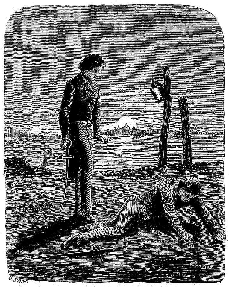 Sand - Œuvres illustrées de George Sand, vol 4, 1853 (page 316 crop)