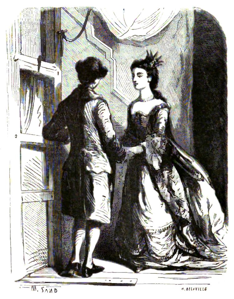 Sand - Œuvres illustrées de George Sand, vol 8, 1855 (page 268 crop)