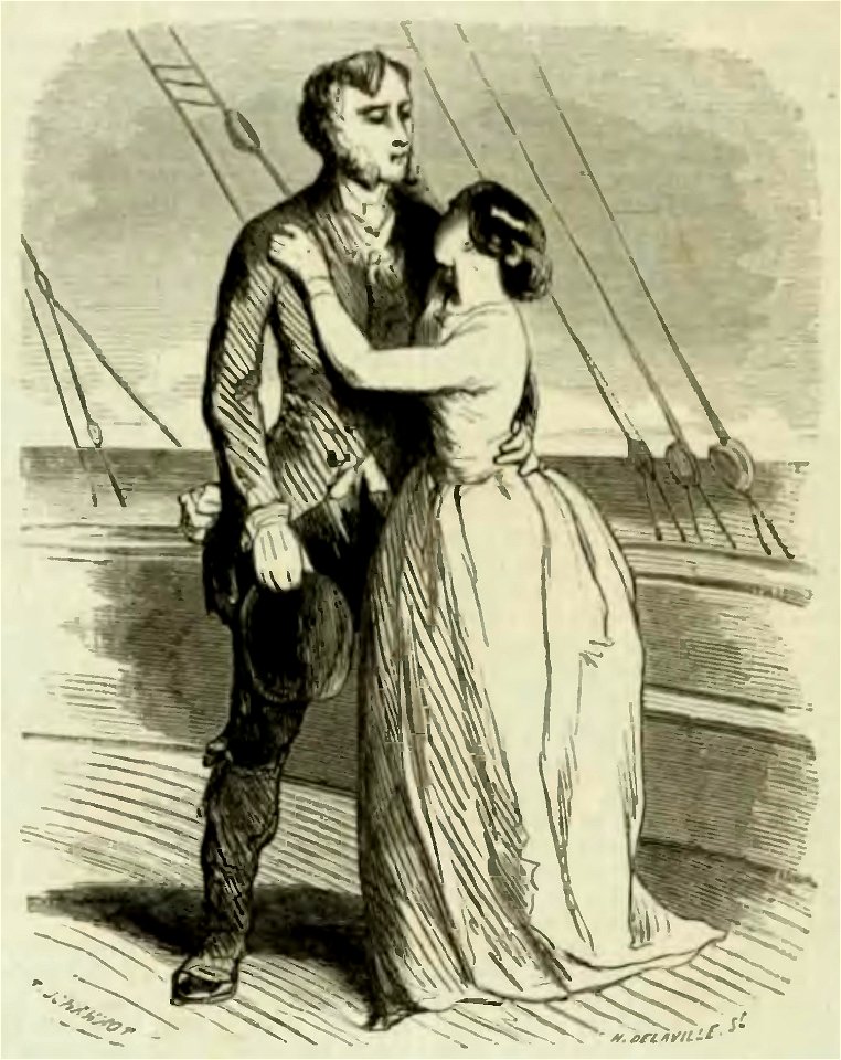 Sand - Œuvres illustrées de George Sand, vol 2, 1852 (page 326 crop)