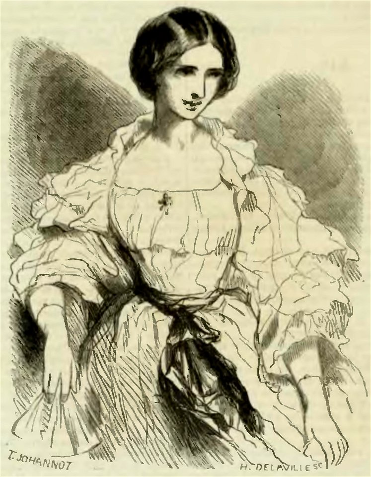 Sand - Œuvres illustrées de George Sand, vol 2, 1852 (page 310 crop)
