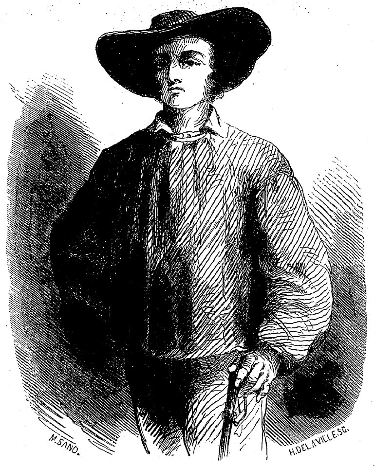 Sand - Œuvres illustrées de George Sand, vol 4, 1853 (page 11 crop)