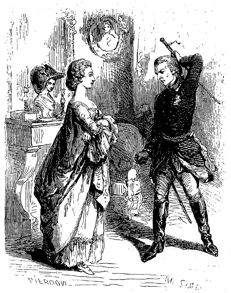 Sand - Œuvres illustrées de George Sand, vol 9, 1856 (page 46 crop)