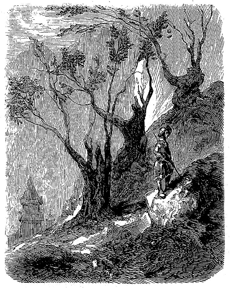 Sand - Œuvres illustrées de George Sand, vol 9, 1856 (page 230 crop)