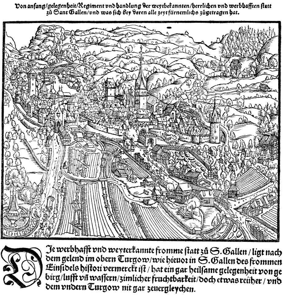 Sankt Gallen Stumpf 1548