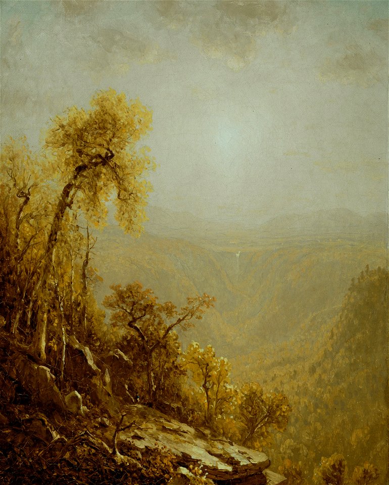 Sanford Robinson Gifford - Kauterskill Clove, Catskill Mountains - 1982.270 - Art Institute of Chicago