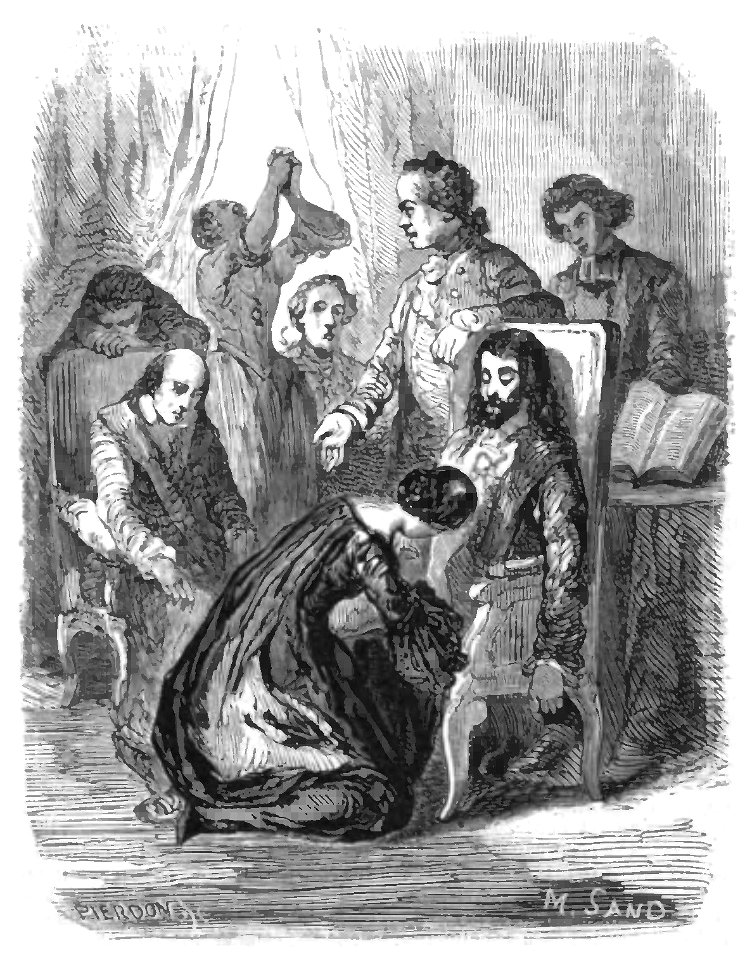 Sand - Œuvres illustrées de George Sand, vol 8, 1855 (page 301 crop)
