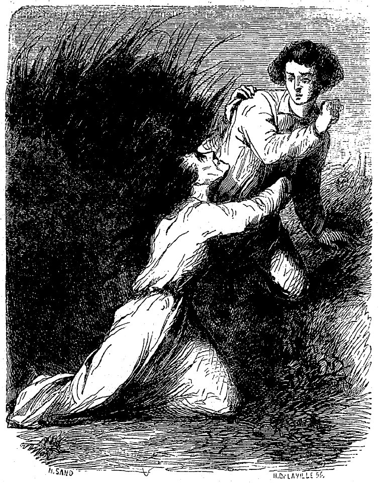 Sand - Œuvres illustrées de George Sand, vol 4, 1853 (page 67 crop)