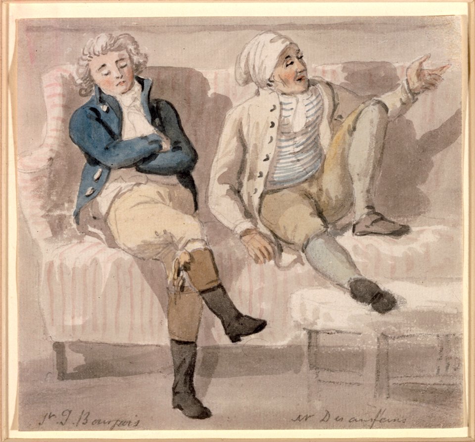 Sandby, Paul - Noel Desenfans and Sir Francis Bourgeois - Google Art Project
