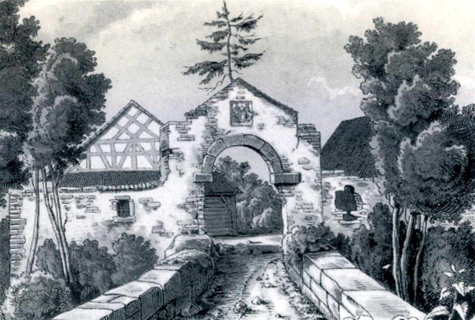 Sandegg Eingangstor