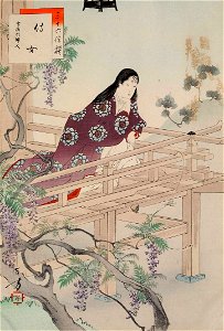 Sanjūroku kasen, Jijo Hōtoku koro fujin by Mizuno Toshikata