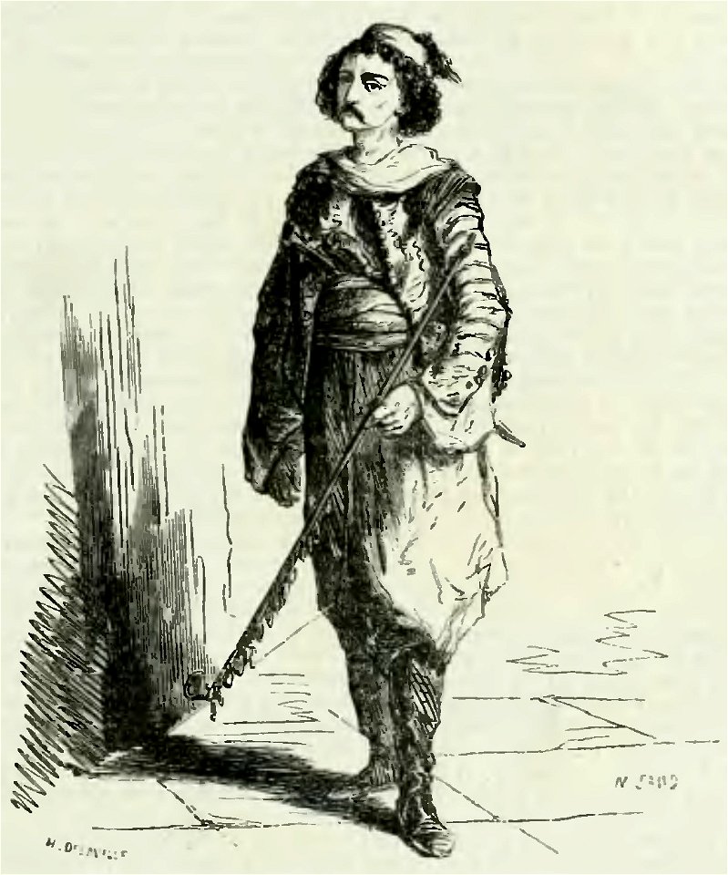 Sand - Œuvres illustrées de George Sand, vol 7, 1854 (page 265 crop)