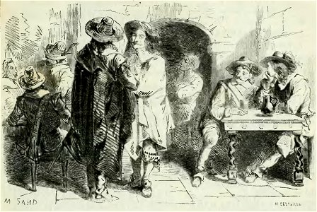 Sand - Œuvres illustrées de George Sand, vol 7, 1854 (page 281 crop)