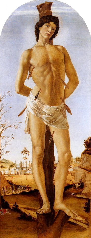 Sandro Botticelli - St Sebastian - WGA2706