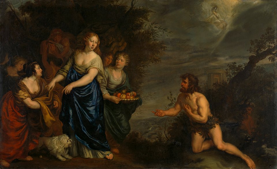 Odysseus en Nausikaä Rijksmuseum SK-A-4278