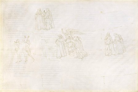 Sandro Botticelli - Drawings for Dante´s Divine Comedy (Purgatorio 17) - Google Art Project