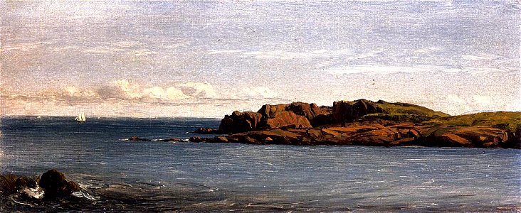 Sanford Robinson Gifford - Study On The Massachusetts Coast