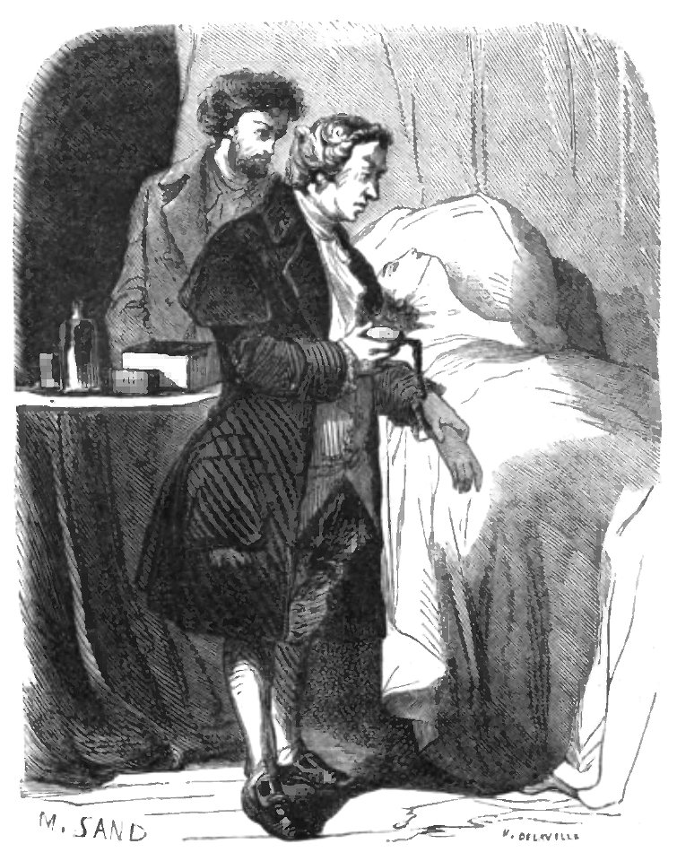 Sand - Œuvres illustrées de George Sand, vol 8, 1855 (page 124 crop)