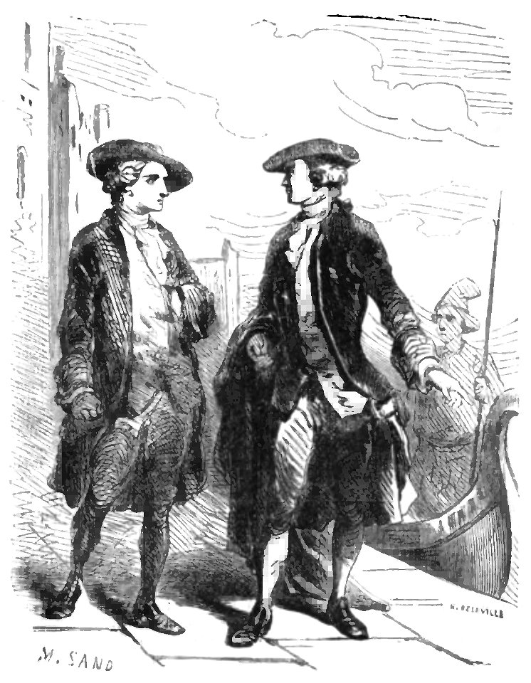 Sand - Œuvres illustrées de George Sand, vol 8, 1855 (page 29 crop)