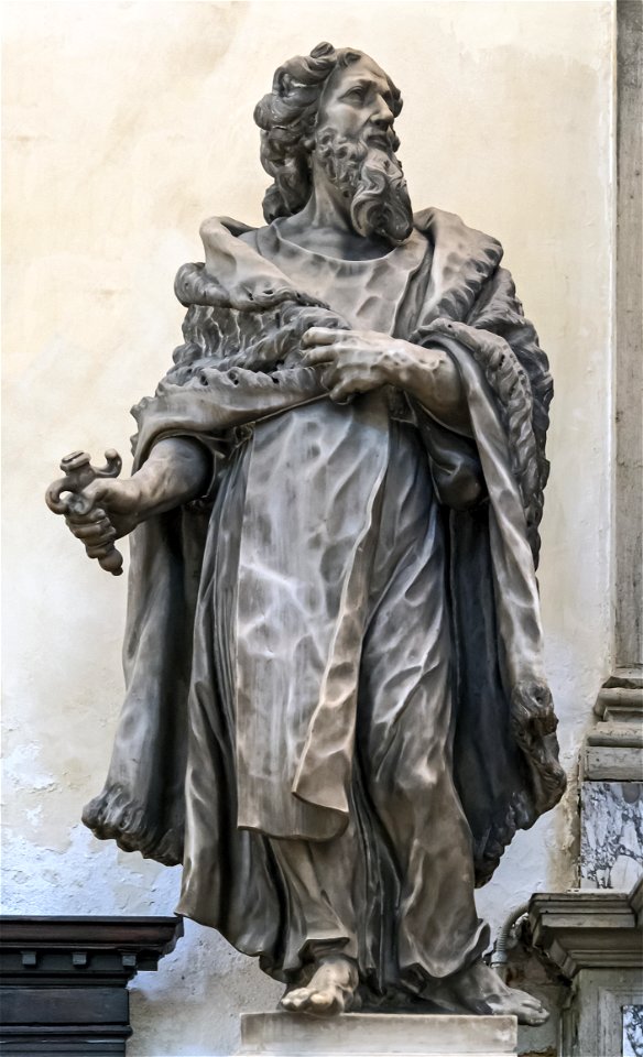 Santa Maria dei Carmini (Venice) - Chapel of St. Anthony of Padua - Elijah by Tommaso Rues